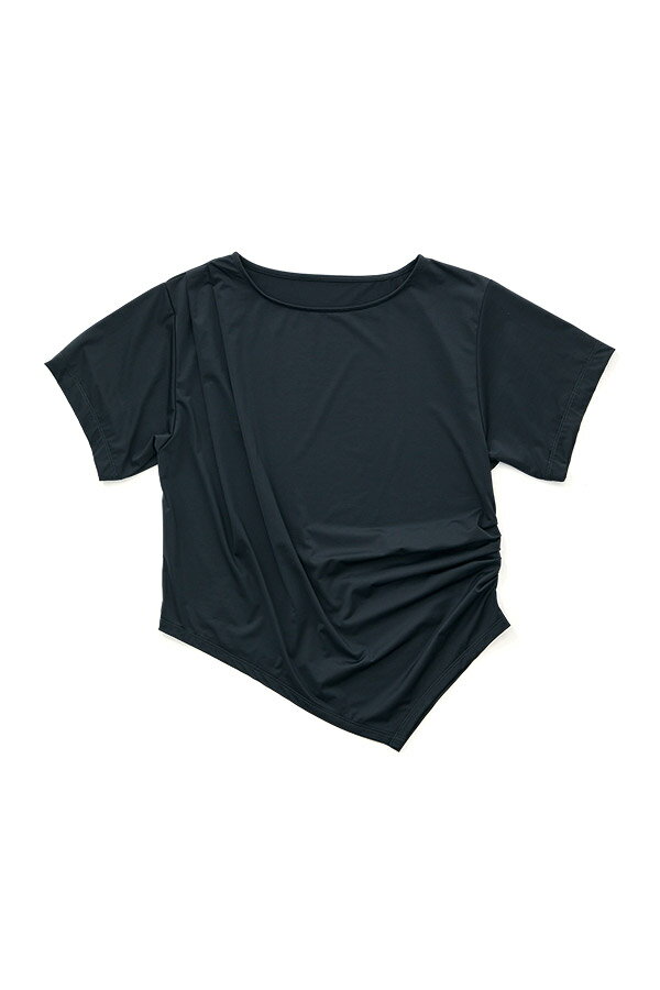 【水陸両用& UV】Aqua jersey ドレープTシャツ