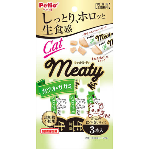 ペティオ Cat Meaty カツオ＆ササミ