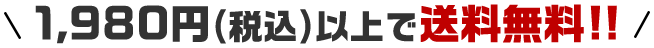 1,980円(税込)以上で送料無料!!