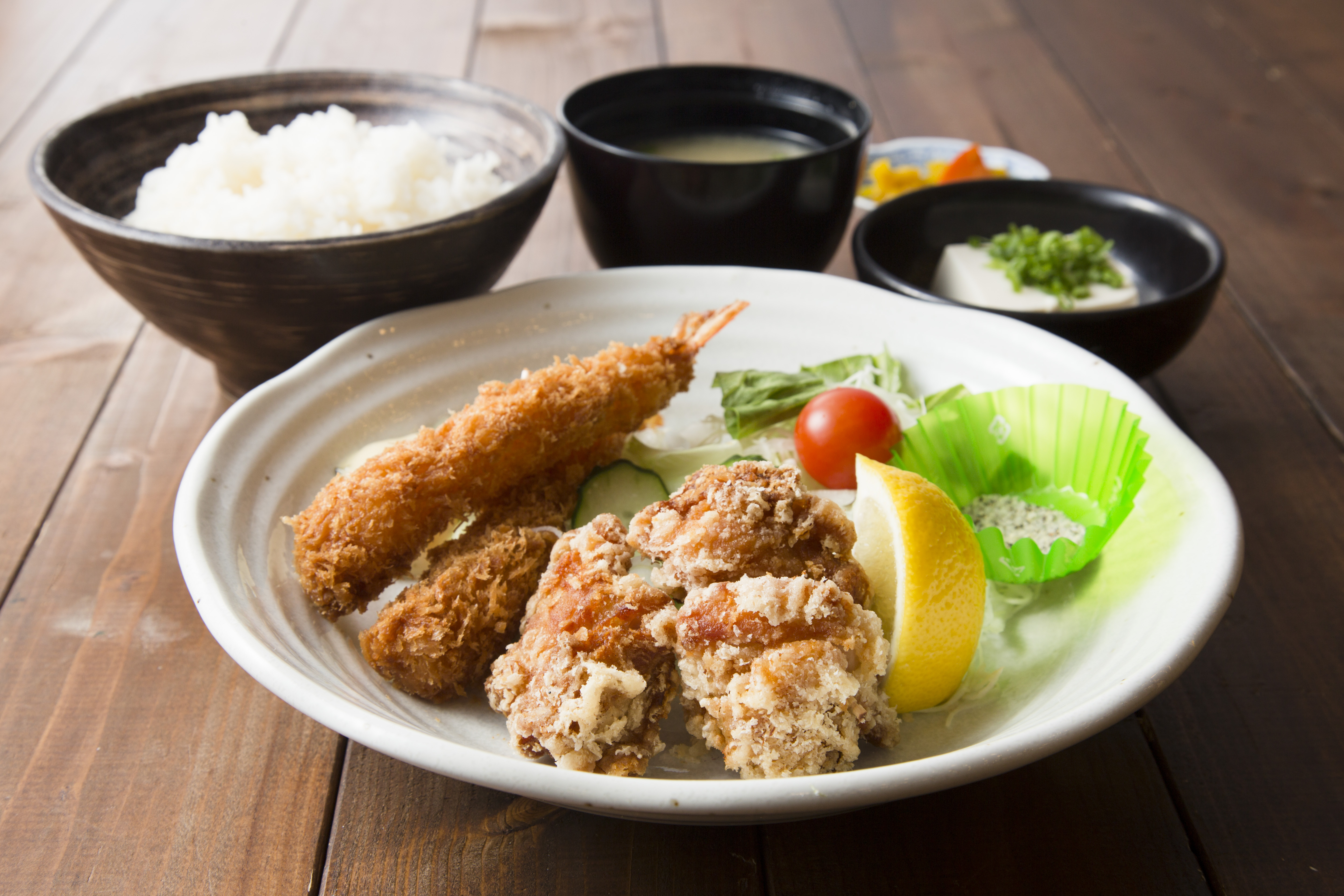 1Fテナント　ふじお夕食②