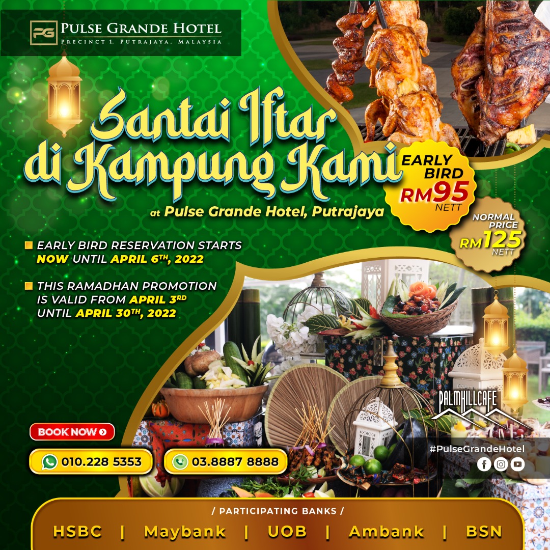 Ramadhan putrajaya buffet Senarai Buffet