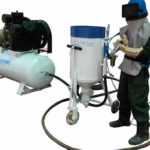 vacuum abrasive Blasting Machine