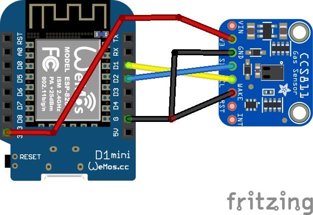 esp8266 and ccs811