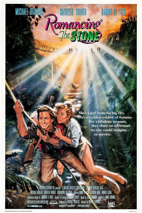 Romancing the Stone (1984) - Posters — The Movie Database (TMDB)