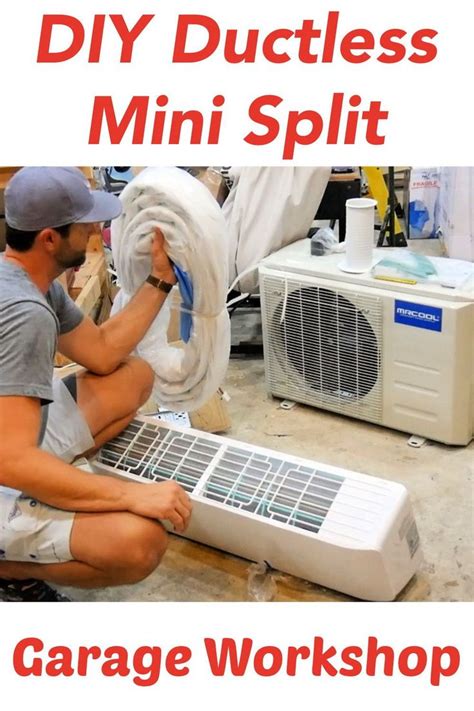 DIY Mini Split Installation [Mr Cool DIY 18k] | Ductless mini split ...