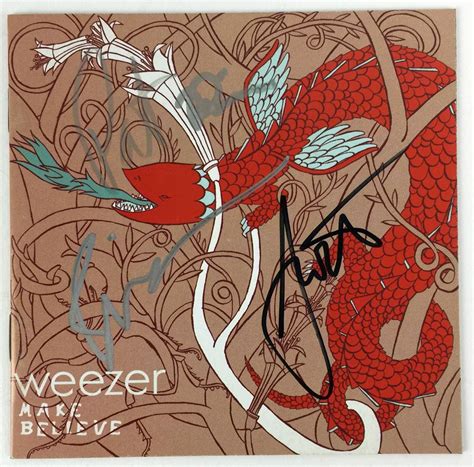 Lot Detail - Weezer Group Signed "Make Believe" CD Booklet (PSA/JSA ...