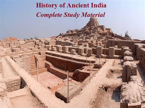 'History of Ancient India': Comprehensive Study Material