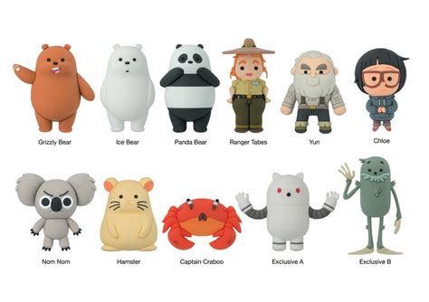 We Bare Bears Monogram Blind Bag Collection | Figures.com