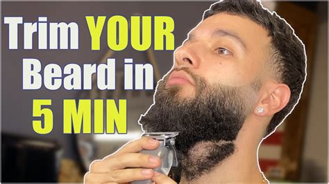 How to PROPERLY Trim YOUR beard...Like a Barber -jjaybeardedbarber ...