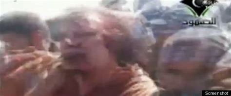 Gaddafi Dead Video: Footage Shows Libya's Leader Before Death (WARNING ...