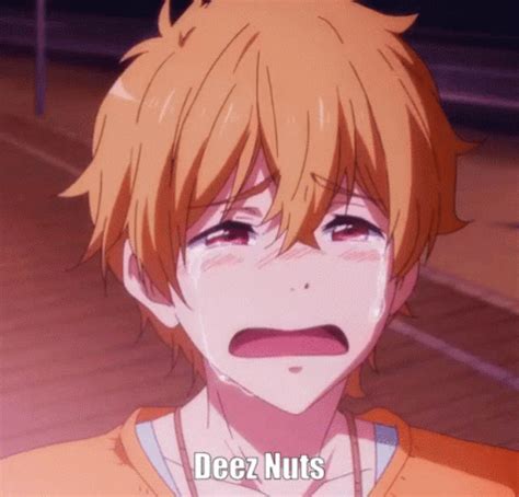 Deez Nuts Anime Cry GIF - Deez Nuts Anime Cry Sad - Discover & Share GIFs