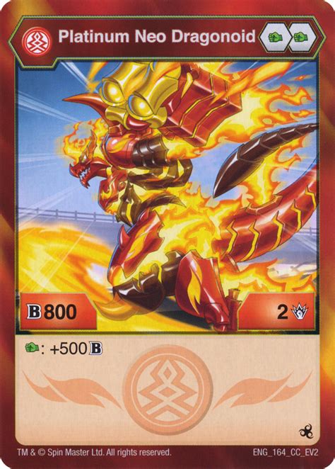 Pyrus Platinum Neo Dragonoid (EV2) - The Bakugan Wiki