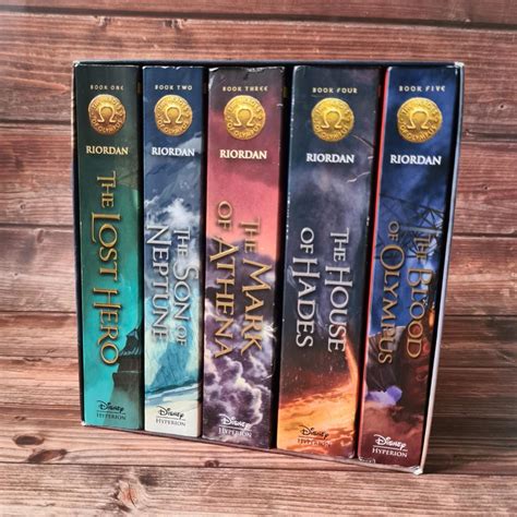 The Heroes Of Olympus Books Set - The Heroes Of Olympus - The Complete ...