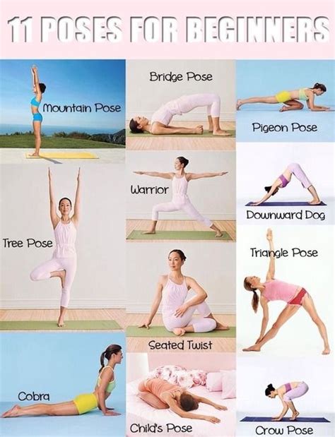 Pin by Céline Tykve on Health & Fitness | Yoga poses for beginners ...