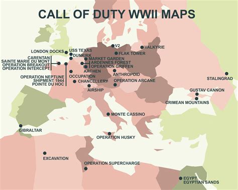 COD WWII Maps : r/WWII