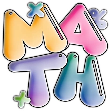 Kindergarten Math Clip Art - ClipArt Best