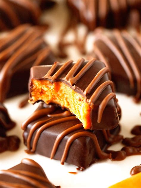 Homemade Butterfinger Bites | Recipe | Candy recipes, Halloween candy ...