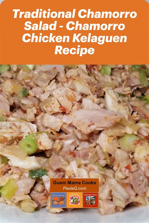 Zesty Chamorro Chicken Kelaguen Recipe