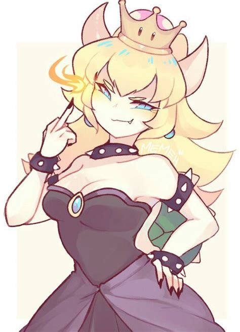 •Imagenes De Bowsette• | Super mario art, Character art, Anime