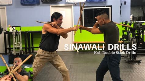 Filipino Fighting Style - Double Stick Drills for Beginners - YouTube