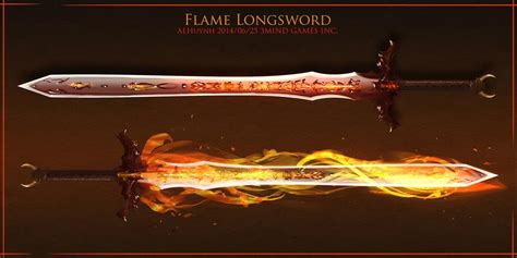 Flame sword by Bing0ne on DeviantArt Fantasy Sword, Fantasy Warrior ...