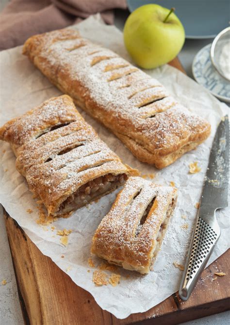 Puff Pastry Apple Strudel: Quick and Easy - Beyond Kimchee