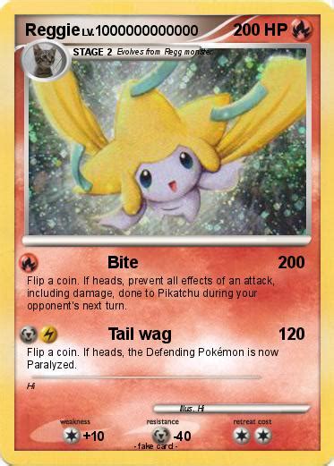 Pokémon Reggie 81 81 - Bite - My Pokemon Card