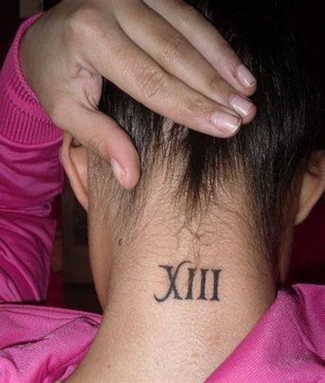 roman numeral 13 – Tattoo Picture at CheckoutMyInk.com | Minimal tattoo ...