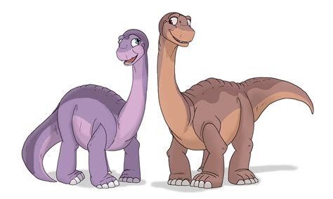 Littlefoot and Ali by RevheadArts on DeviantArt