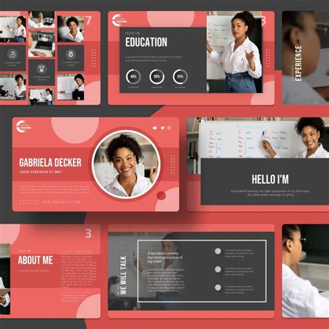 English Teacher Presentation Template – MasterBundles