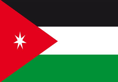 Drapeau Jordanie - 19 tailles disponibles à l'achat - Monsieur-des-Drapeaux