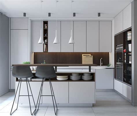 50 Modern Kitchen Designs That Use Unconventional Geometry | Kitchen ...