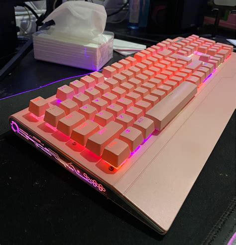 Pink Gaming Keyboard, Computers & Tech, Parts & Accessories, Computer ...