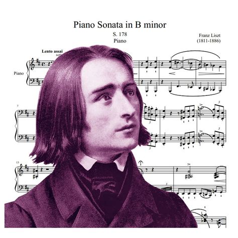 Franz Liszt Piano Sonata in B minor S 178 "1852/53" Liszt Ferencz (1811 ...