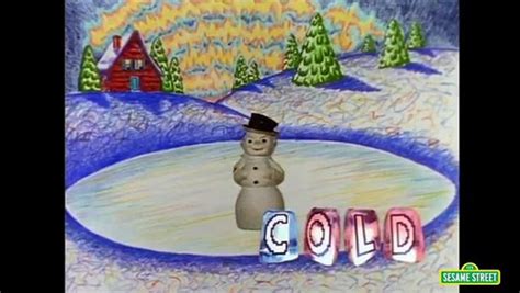 Sesame Street: Cold Snowman - Dailymotion Video