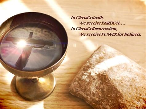 Thank you Jesus for Pardon and Power! | Communion scripture, Communion ...