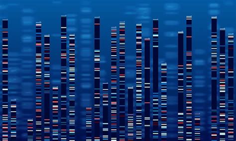 Dna Data Chart Medicine Test Graphic Abstract Genome Sequences Graph ...