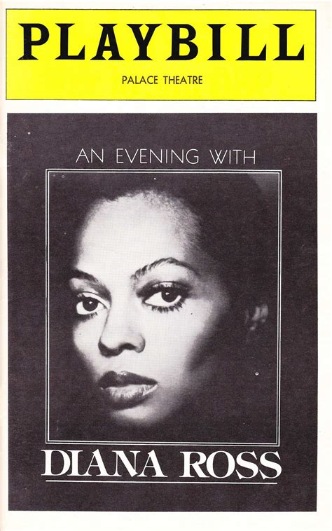 An Evening With Diana Ross” On Broadway: Part One | The Pertaining To ...