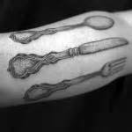 Knife Fork Spoon Tattoo | Best Tattoo Ideas Gallery