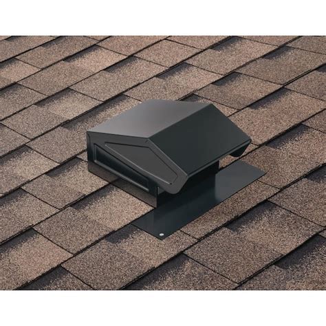 Master Flow Goose Neck Vent Roof Cap In Black GNV6BL The Home Depot ...