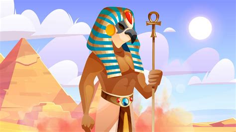 El dios Horus : Características, historia y mitología para niños