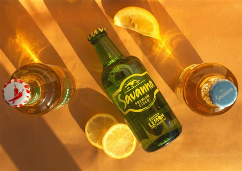 Product Photography: Savanna Cider on Behance