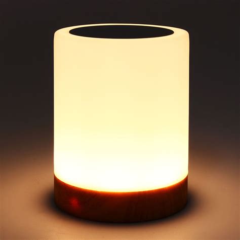 Touch Lamp, Comkes Bedside Lamp for Bedrooms, Living Rooms, Portable ...