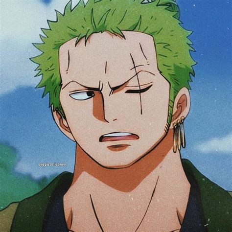 One Piece Icons Roronoa Zoro 💚 | Anime, Personagens de anime, Olhos de ...