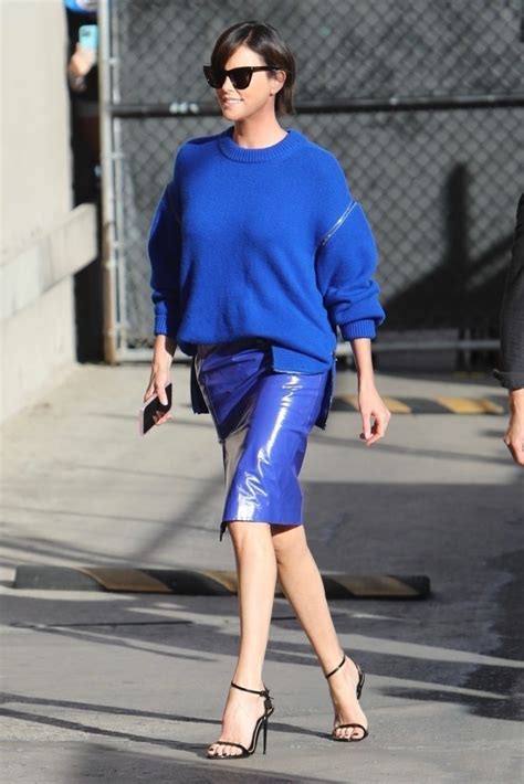 Charlize Theron - Arrives at Jimmy Kimmel Live! 10/25/2022 • CelebMafia