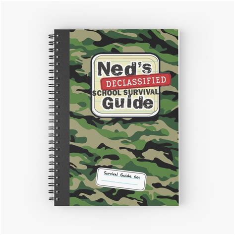 "ned's declassified school survival" Spiral Notebook for Sale by ...