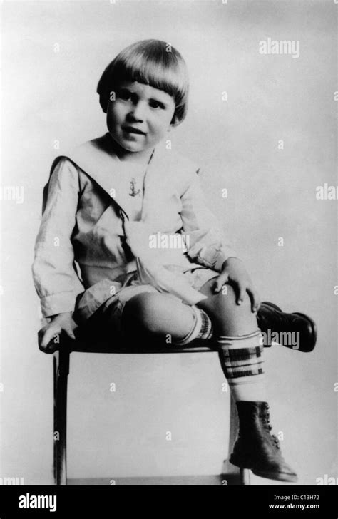 Richard Nixon. Future US President Richard Nixon, childhood portrait ...