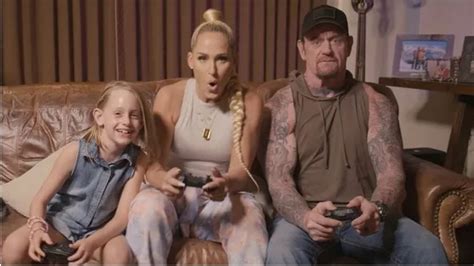 VIDEO: The Undertaker Scares Away Shark To Protect Wife Michelle McCool ...