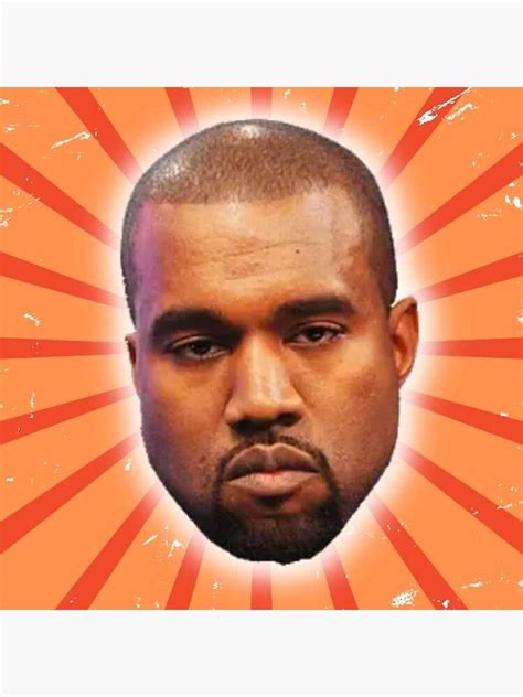 "Kanye west meme face" Sticker for Sale by Saditools | Redbubble