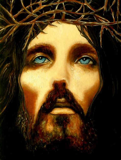 Jesus Christ Oil Painting at PaintingValley.com | Explore collection of ...